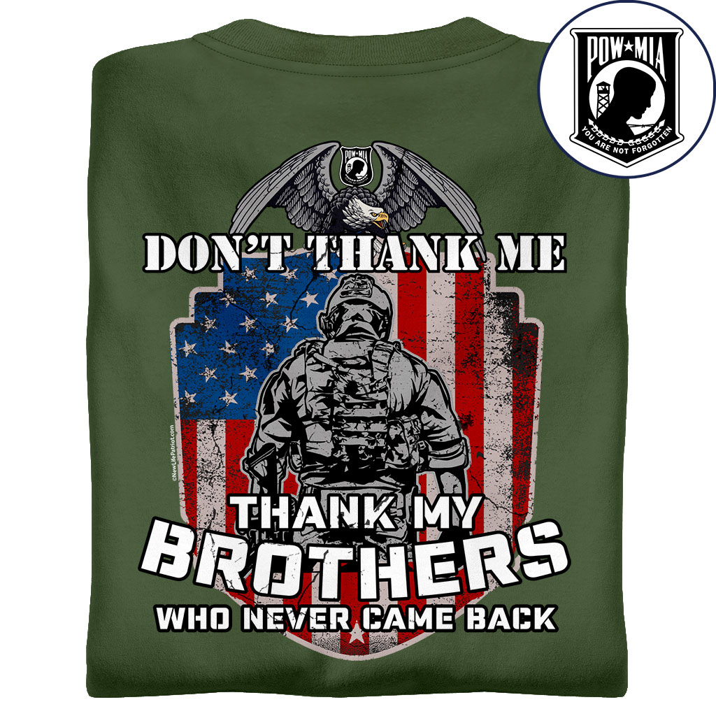 Thank my Brothers - POW/MIA